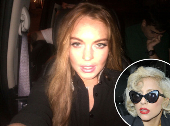 Lindsay Lohan, Lady Gaga Lindsay Lohan, Lady Gaga